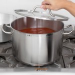 Vollrath / Lincoln 3904 Optio 16 Qt. Sauce Pot with Cover