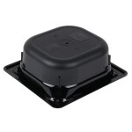 Vollrath 8062420 Super Pan® 1/6 Size Black Polycarbonate Food Pan - 2 1/2 Vollrath 8062420 Super Pan® 1/6 Size Black Polycarbonate Food Pan - 2 1/2