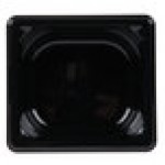 Vollrath 8062420 Super Pan® 1/6 Size Black Polycarbonate Food Pan - 2 1/2 Vollrath 8062420 Super Pan® 1/6 Size Black Polycarbonate Food Pan - 2 1/2