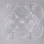 Vollrath 8062420 Super Pan® 1/6 Size Black Polycarbonate Food Pan - 2 1/2 Vollrath 8062420 Super Pan® 1/6 Size Black Polycarbonate Food Pan - 2 1/2