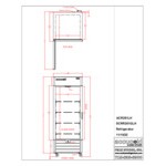 Summit Appliance ACR261LH Accucold ACR Series 21.34 Cu. Ft. White / Blue Glass Door Reach-In Healthcare Refrigerator with Reversible Left-Hand Swing Door - 115V Summit Appliance ACR261LH Accucold ACR Series 21.34 Cu. Ft. White / Blue Glass Door Reach-In Healthcare Refrigerator with Reversible Left-Hand Swing Door - 115V