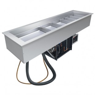 Hatco CWBP-S3 Three Pan Slim Drop-In Refrigerated Cold Food Well - 120V Hatco CWBP-S3 Three Pan Slim Drop-In Refrigerated Cold Food Well - 120V