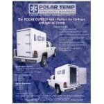 Polar Temp 4X8AD Auto Defrost Refrigerated Ice Transport - 140 cu. ft.