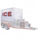 Polar Temp 4X8AD Auto Defrost Refrigerated Ice Transport - 140 cu. ft.