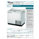 True TD-36-12-S-HC 36 5/8 True TD-36-12-S-HC 36 5/8