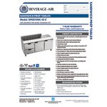 Beverage-Air SPED72HC-12-2 72 Beverage-Air SPED72HC-12-2 72
