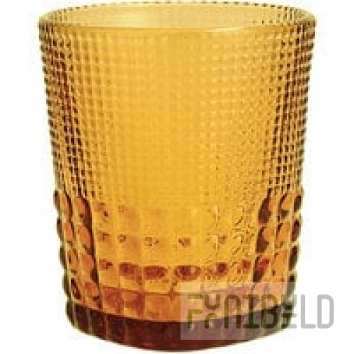 Zwiesel Fortessa NoHo 9.85 oz. Amber Rocks / Double Old Fashioned Glass - 4/Case