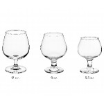 Acopa Select 12 oz. Customizable Brandy Snifter - 12/Case