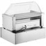 Avantco RG1818K2 18 Hot Dog Roller Grill with 7 Rollers, Sneeze Guard, and 64 Bun Cabinet - 120V, 590W Avantco RG1818K2 18 Hot Dog Roller Grill with 7 Rollers, Sneeze Guard, and 64 Bun Cabinet - 120V, 590W