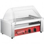 Avantco RG1818K2 18 Hot Dog Roller Grill with 7 Rollers, Sneeze Guard, and 64 Bun Cabinet - 120V, 590W Avantco RG1818K2 18 Hot Dog Roller Grill with 7 Rollers, Sneeze Guard, and 64 Bun Cabinet - 120V, 590W