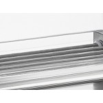 Avantco RG1818K2 18 Hot Dog Roller Grill with 7 Rollers, Sneeze Guard, and 64 Bun Cabinet - 120V, 590W Avantco RG1818K2 18 Hot Dog Roller Grill with 7 Rollers, Sneeze Guard, and 64 Bun Cabinet - 120V, 590W