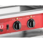 Avantco RG1818K2 18 Hot Dog Roller Grill with 7 Rollers, Sneeze Guard, and 64 Bun Cabinet - 120V, 590W Avantco RG1818K2 18 Hot Dog Roller Grill with 7 Rollers, Sneeze Guard, and 64 Bun Cabinet - 120V, 590W