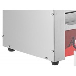 Avantco RG1818K2 18 Hot Dog Roller Grill with 7 Rollers, Sneeze Guard, and 64 Bun Cabinet - 120V, 590W Avantco RG1818K2 18 Hot Dog Roller Grill with 7 Rollers, Sneeze Guard, and 64 Bun Cabinet - 120V, 590W