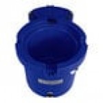 CaterGator CCG20NV Navy 20 Qt. Round Rotomolded Outdoor Cooler / Ice Chest