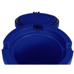 CaterGator CCG20NV Navy 20 Qt. Round Rotomolded Outdoor Cooler / Ice Chest