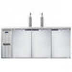 Continental Refrigerator KC79SNSS Double Tap Kegerator Beer Dispenser, Shallow Depth - Stainless Steel, (3) 1/2 Keg Capacity Continental Refrigerator KC79SNSS Double Tap Kegerator Beer Dispenser, Shallow Depth - Stainless Steel, (3) 1/2 Keg Capacity