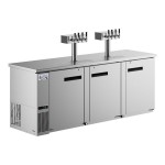 Avantco UDD-4-HC-S (2) Four Tap Kegerator Beer Dispenser - Stainless Steel, (3) 1/2 Keg Capacity Avantco UDD-4-HC-S (2) Four Tap Kegerator Beer Dispenser - Stainless Steel, (3) 1/2 Keg Capacity