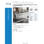 Avantco UDD-4-HC-S (2) Four Tap Kegerator Beer Dispenser - Stainless Steel, (3) 1/2 Keg Capacity Avantco UDD-4-HC-S (2) Four Tap Kegerator Beer Dispenser - Stainless Steel, (3) 1/2 Keg Capacity