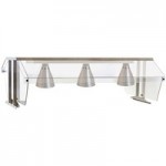 Eagle Group ASWT3 Natural Gas Three Pan Sealed Well Water Bath Steam Table with Stainless Steel Legs
