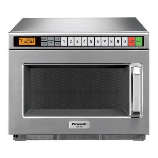 Panasonic NE-17521 Stainless Steel Commercial Microwave Oven - 208/240V, 1700W