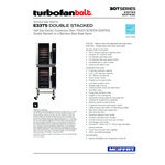 Moffat E33T5/2C Turbofan Double Deck Half Size Electric Touch Screen Convection Oven with Steam Injection and Casters - 208V, 1 Phase, 10.8 kW Moffat E33T5/2C Turbofan Double Deck Half Size Electric Touch Screen Convection Oven with Steam Injection and Casters - 208V, 1 Phase, 10.8 kW