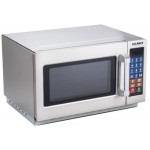 Solwave 1000W Stackable Commercial Microwave with Large 1.2 cu. ft. Interior and Push Button Controls - 120V Solwave 1000W Stackable Commercial Microwave with Large 1.2 cu. ft. Interior and Push Button Controls - 120V