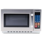 Solwave 1000W Stackable Commercial Microwave with Large 1.2 cu. ft. Interior and Push Button Controls - 120V Solwave 1000W Stackable Commercial Microwave with Large 1.2 cu. ft. Interior and Push Button Controls - 120V