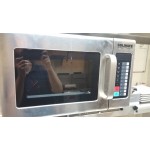 Solwave 1000W Stackable Commercial Microwave with Large 1.2 cu. ft. Interior and Push Button Controls - 120V Solwave 1000W Stackable Commercial Microwave with Large 1.2 cu. ft. Interior and Push Button Controls - 120V