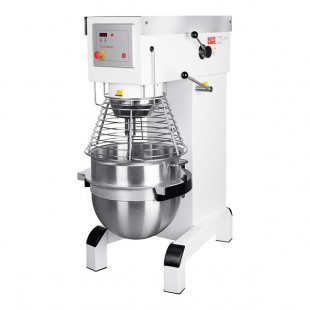 Varimixer V80PL V-Series 80 Qt. Planetary Floor Mixer with Power Bowl Lift and Standard Accessories - 208V, 4 hp