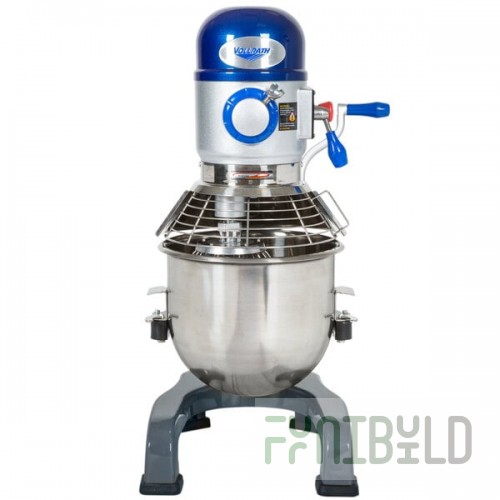 Vollrath 40757 20 Qt. Planetary Stand Mixer with Guard & Standard Accessories - 120V, 1/2 hp
