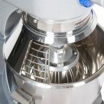 Vollrath 40757 20 Qt. Planetary Stand Mixer with Guard & Standard Accessories - 120V, 1/2 hp