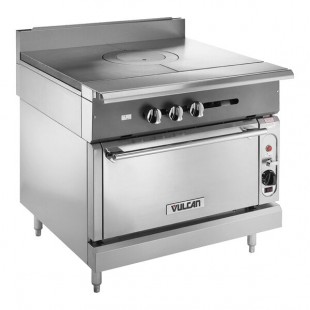 Vulcan V1FT36C-LP V Series Liquid Propane Heavy-Duty Range with 36