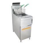 Frymaster MJ150 Natural Gas Floor Fryer 40-50 lb. - 122,000 BTU Frymaster MJ150 Natural Gas Floor Fryer 40-50 lb. - 122,000 BTU