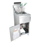 Frymaster MJ150 Natural Gas Floor Fryer 40-50 lb. - 122,000 BTU Frymaster MJ150 Natural Gas Floor Fryer 40-50 lb. - 122,000 BTU