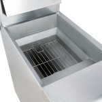 Frymaster MJ150 Natural Gas Floor Fryer 40-50 lb. - 122,000 BTU Frymaster MJ150 Natural Gas Floor Fryer 40-50 lb. - 122,000 BTU