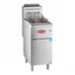 Avantco F4-ES-P 45-50 lb. Liquid Propane Stainless Steel Floor Fryer - 85,000 BTU Avantco F4-ES-P 45-50 lb. Liquid Propane Stainless Steel Floor Fryer - 85,000 BTU