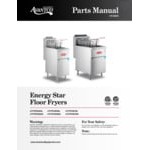 Avantco F4-ES-P 45-50 lb. Liquid Propane Stainless Steel Floor Fryer - 85,000 BTU Avantco F4-ES-P 45-50 lb. Liquid Propane Stainless Steel Floor Fryer - 85,000 BTU