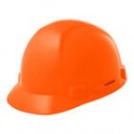 Lift Safety Briggs Yellow 4-Point Ratchet Suspension Short Brim Hard Hat HBSE-7L
