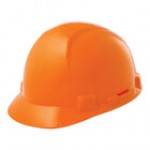 Lift Safety Briggs Yellow 4-Point Ratchet Suspension Short Brim Hard Hat HBSE-7L