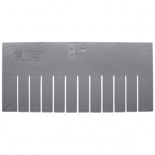 Quantum Gray Short Divider for DG93080 Dividable Grid Container - 6/Pack Quantum Gray Short Divider for DG93080 Dividable Grid Container - 6/Pack