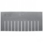 Quantum Gray Short Divider for DG93080 Dividable Grid Container - 6/Pack Quantum Gray Short Divider for DG93080 Dividable Grid Container - 6/Pack