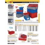 Quantum Gray Short Divider for DG93080 Dividable Grid Container - 6/Pack Quantum Gray Short Divider for DG93080 Dividable Grid Container - 6/Pack