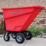 Magliner MHCSBB 0.5 Cubic Yard Motorized Hopper Cart with 13 Magliner MHCSBB 0.5 Cubic Yard Motorized Hopper Cart with 13