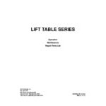 Ballymore MAX-Lift Steel Scissor Lift Table with Hand Control and 48