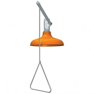 Guardian Equipment G1635SSH Vertically Mounted Emergency Shower with Stainless Steel Head