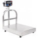 Tor Rey EQB-50/100-W 100 lb. Waterproof Digital Receiving Bench Scale with Tower Display, Legal for Trade