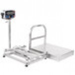 Tor Rey EQB-50/100-W 100 lb. Waterproof Digital Receiving Bench Scale with Tower Display, Legal for Trade