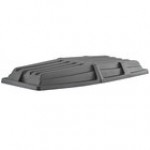 Lavex 0.5 Cubic Yard Blue Tilt Truck Lid Lavex 0.5 Cubic Yard Blue Tilt Truck Lid