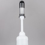 Kutol 9930BLK Health Guard Black Counter Mount Foaming Soap Dispenser 1000 mL