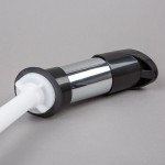 Kutol 9930BLK Health Guard Black Counter Mount Foaming Soap Dispenser 1000 mL